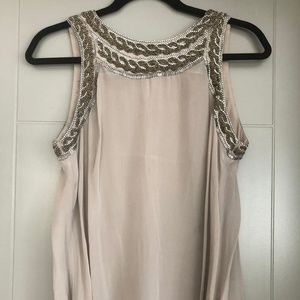 Parker Sequin Trim top